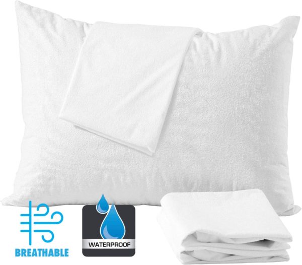 Waterproof Pillow Protectors King - Image 2