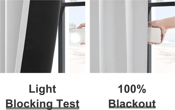 Blackout Curtains 2 Panels - Image 6