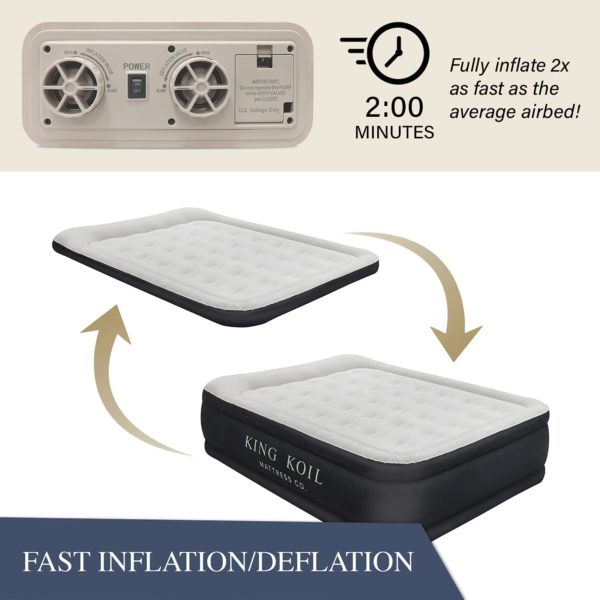 Air Mattress Queen with Built-in Pump - Image 5