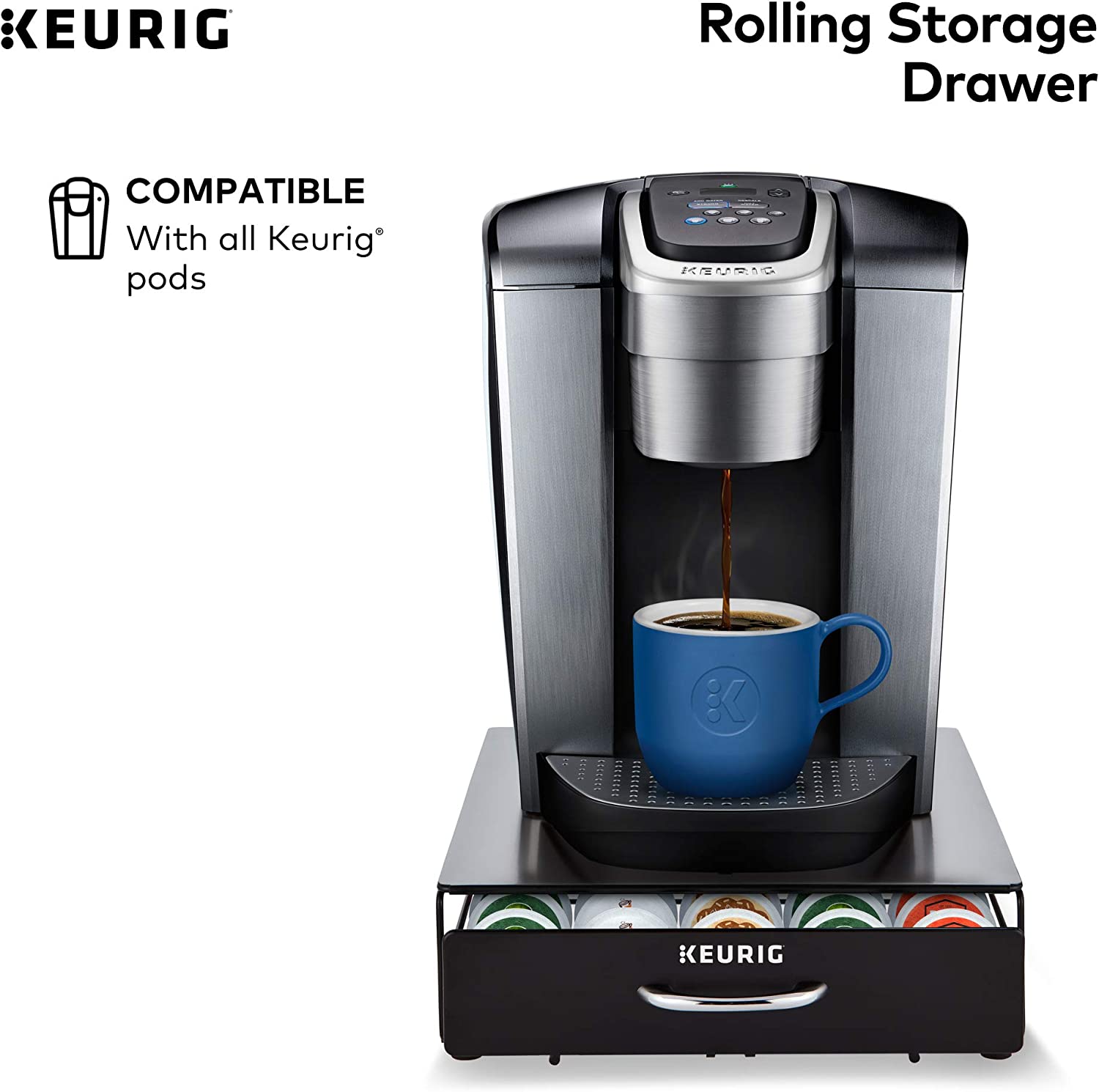 Keurig Under Brewer Storage Drawer Broken Bow River