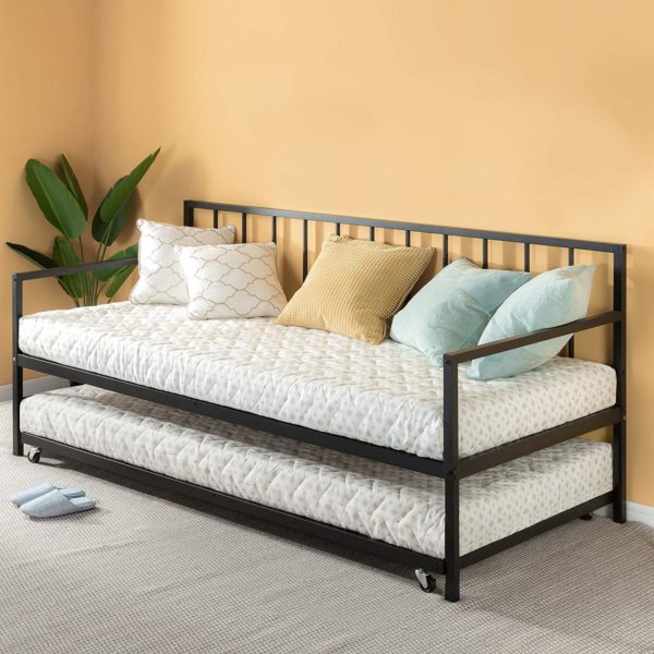 Metal Daybed with Trundle