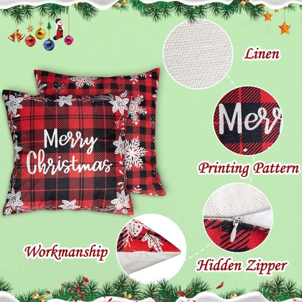 Christmas Throw Pillow Covers - Image 6