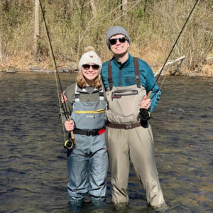 On The Rivers Fly Fishing Company floating